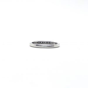riviere 9 diamanti oro bianco - immagine 3