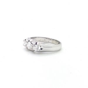 ANELLO TRILOGY ct 0,58 - immagine 3