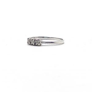 ANELLO TRILOGY IN ORO BIANCO - immagine 2