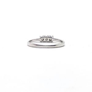 ANELLO TRILOGY IN ORO BIANCO - immagine 3