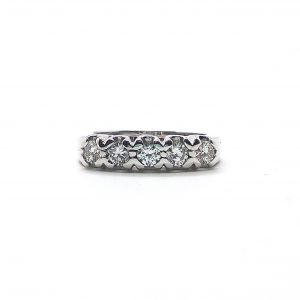 ANELLO riviere IN ORO BIANCO