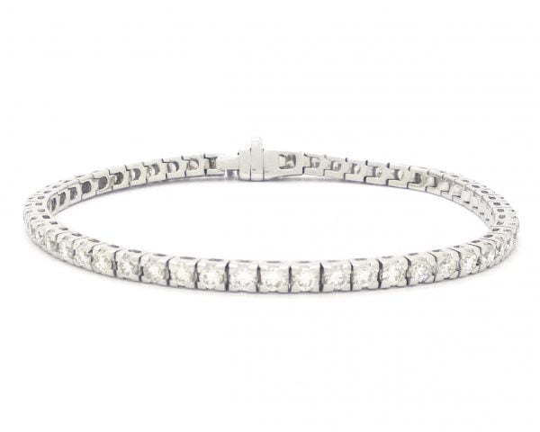 BRACCIALE in oro bianco TENNIS CT 3,30
