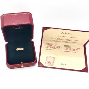 ANELLO TRINITY DI CARTIER MODELLO PICCOLO - immagine 2