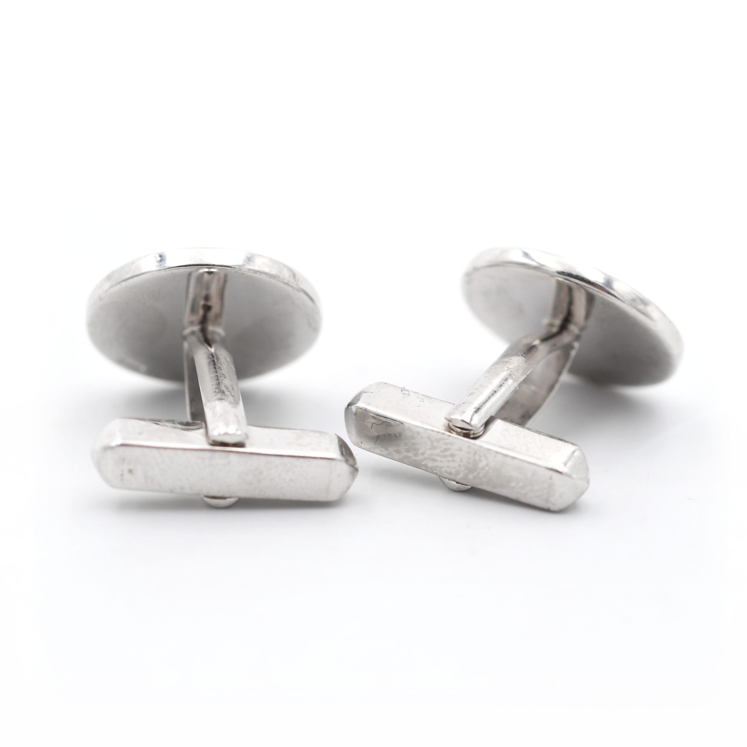 Gemelli Bulgari in argento e onice - immagine 2