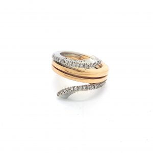 Anello Damiani con diamanti - immagine 2