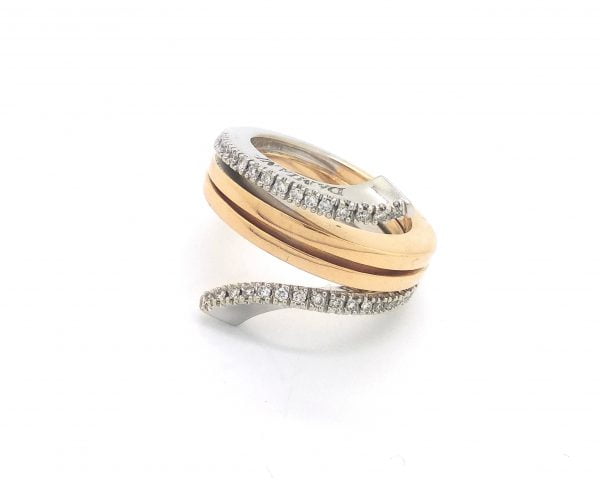 Anello Damiani con diamanti