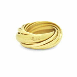 Anello Pomellato Mille cerchi in oro giallo