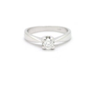 Anello solitario Ct 0,25