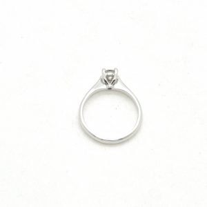 Anello solitario Ct 0,39 - immagine 3