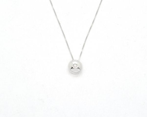 Collana punto luce tondo cipollino