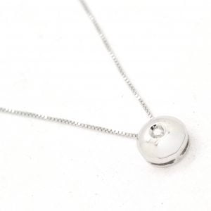 Collana punto luce tondo cipollino - immagine 2