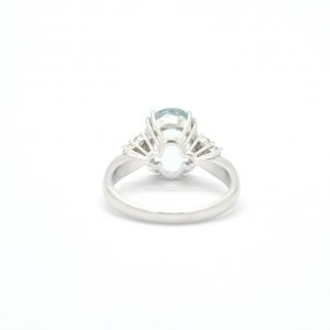 Anello acquamarina Ct 3,46 - immagine 4