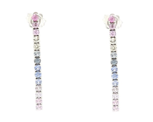 Orecchini con zaffiri Ct 2,38