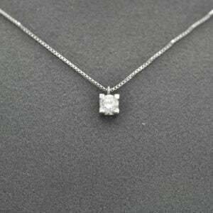 Collana punto luce Ct 0,15