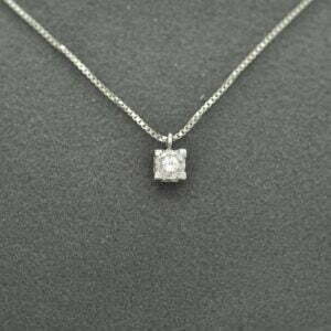 Collana punto luce Ct 0,27