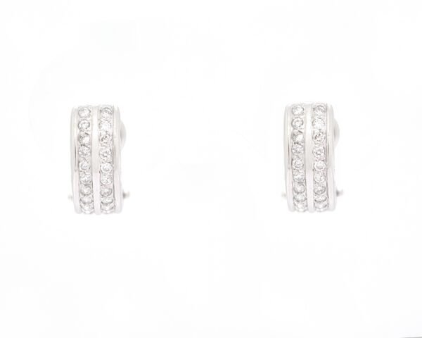 Orecchini con diamanti Ct 0,60