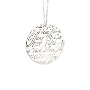 Collana Tiffany con ciondolo Notes in argento