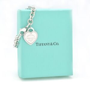 Bracciale Tiffany in oro bianco e diamanti Ct 0,26 - immagine 2