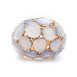 Anello Pomellato collezione Capri con calcedonio