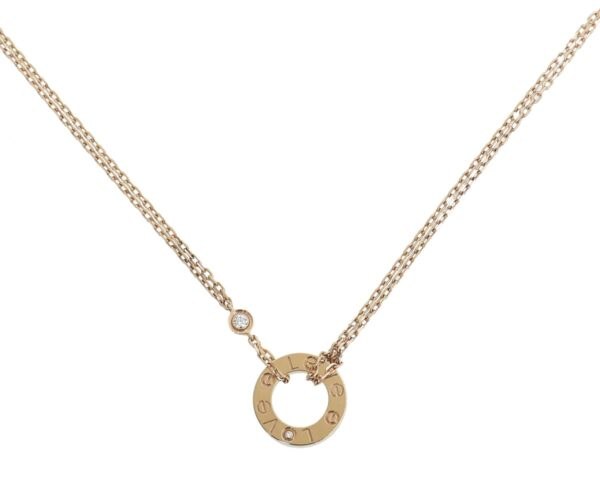 Collana Cartier Love 2 diamanti