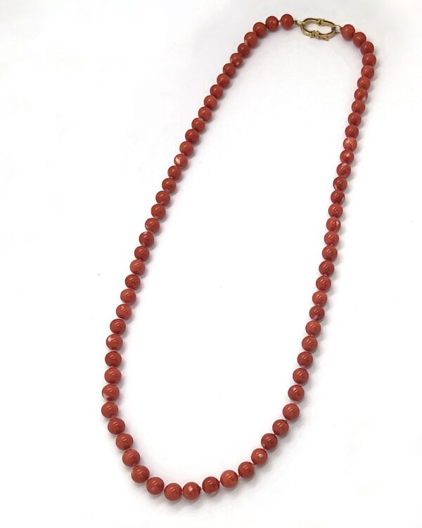 Collana di corallo Cerasuolo o Momo