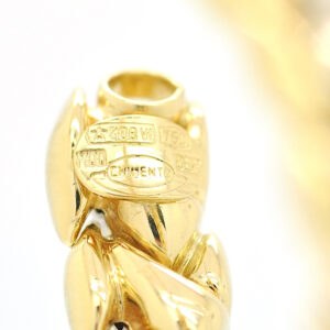 Orecchini Chimento in oro giallo e bianco - immagine 3