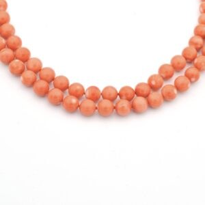 Collana in corallo Momo con chiusura in oro - immagine 2