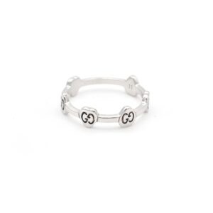 Anello Gucci in oro bianco