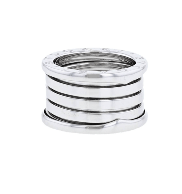 Anello Bulgari B.zero1 5 fasce oro bianco