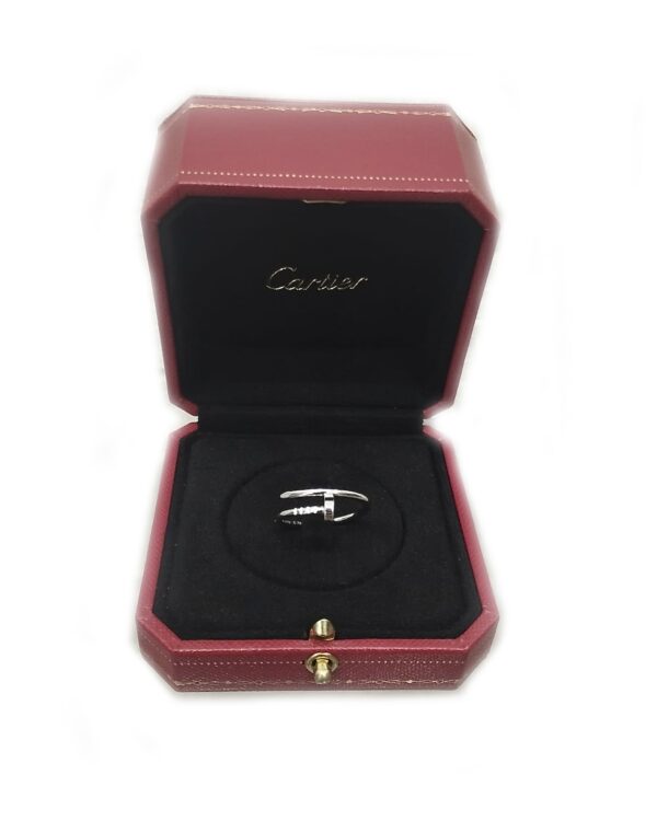 Anello Cartier Juste Un Clou in oro bianco