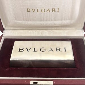 Lingotto Bulgari in argento puro