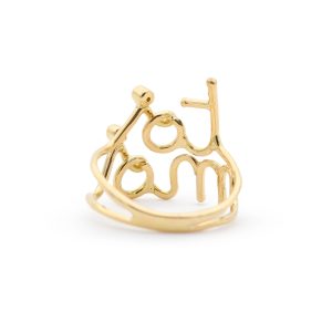 Anello Moi Toi  in oro giallo con diamanti - immagine 3