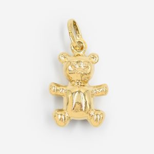 Ciondolo Orso in oro giallo