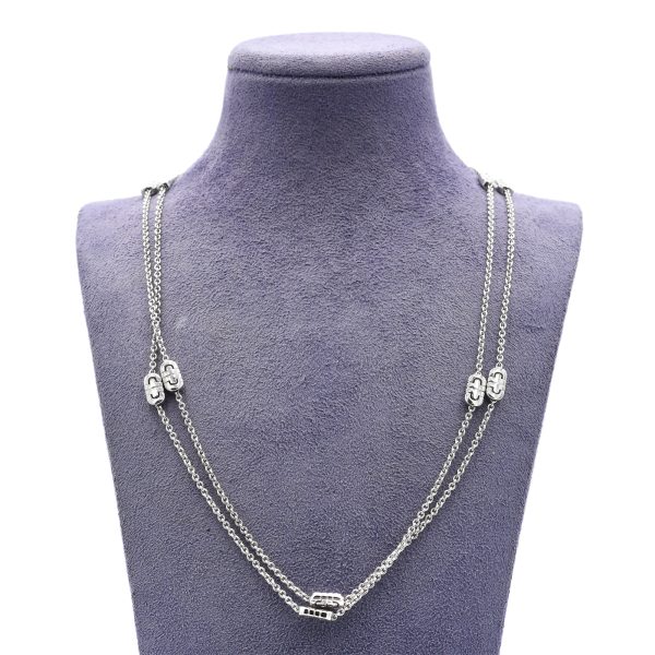 Collana Parentesi Bulgari in oro bianco