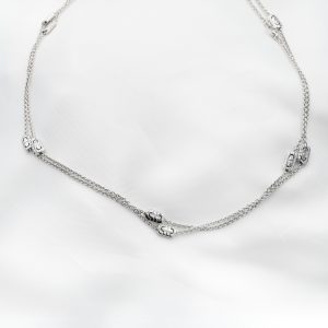 Collana Parentesi Bulgari in oro bianco - immagine 4