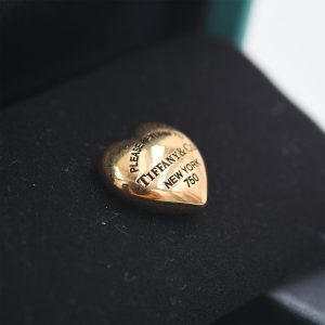Orecchini Tiffany full heart in oro rosa