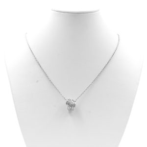 Collana Bulgari Serpenti Viper in oro bianco 18 kt con pavé di diamanti - immagine 2